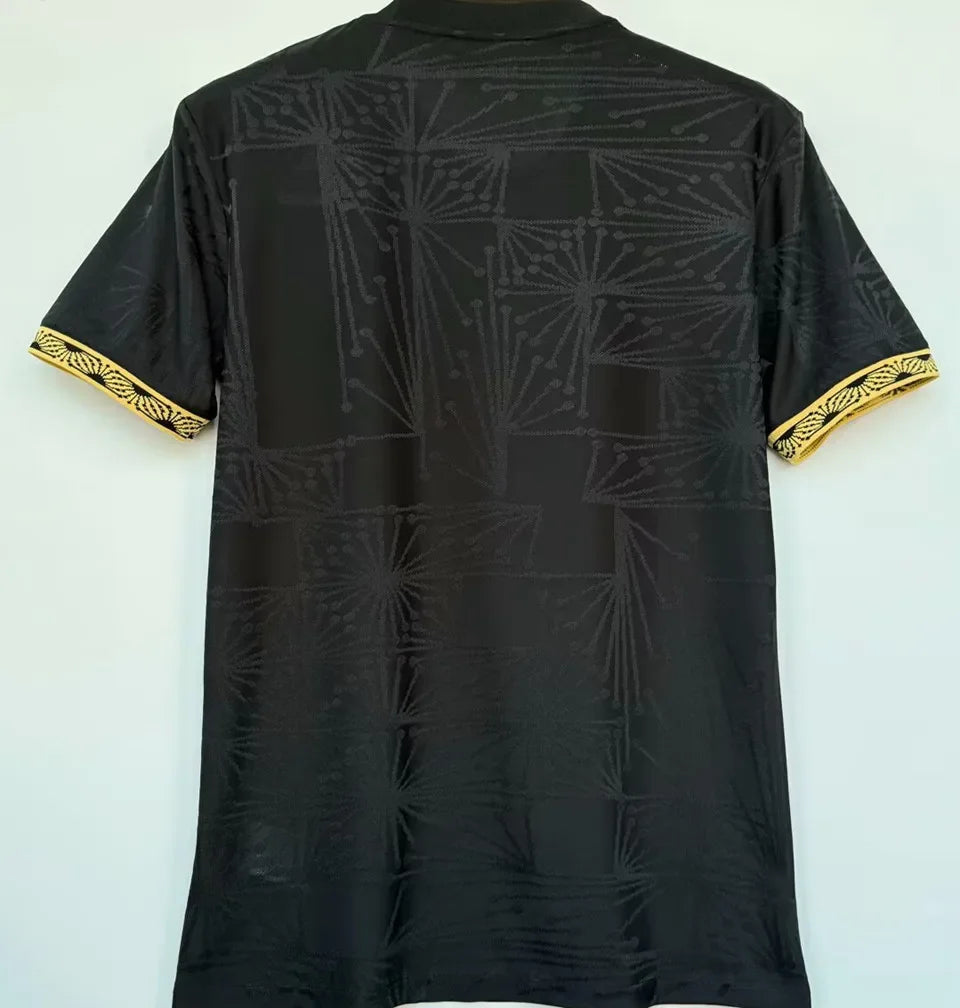 2025 Mexico 1:1 Quality Black Special Edition México de Oro Fans Soccer Jersey Back