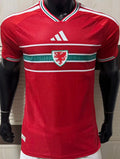 2026/27 Wales Home Red Player Version Soccer Jersey Front