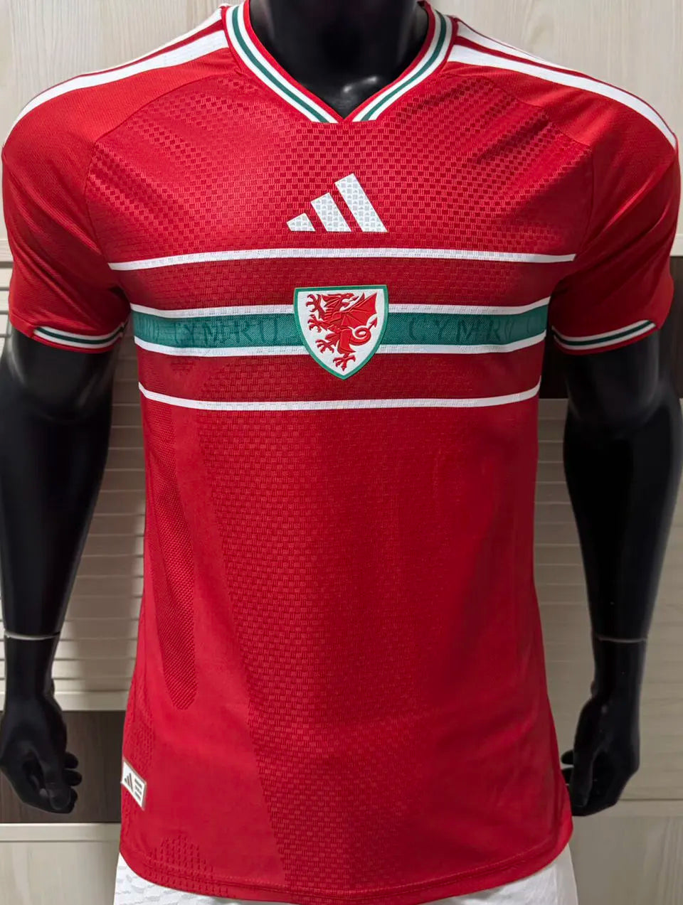 2026/27 Wales Home Red Player Version Soccer Jersey Front