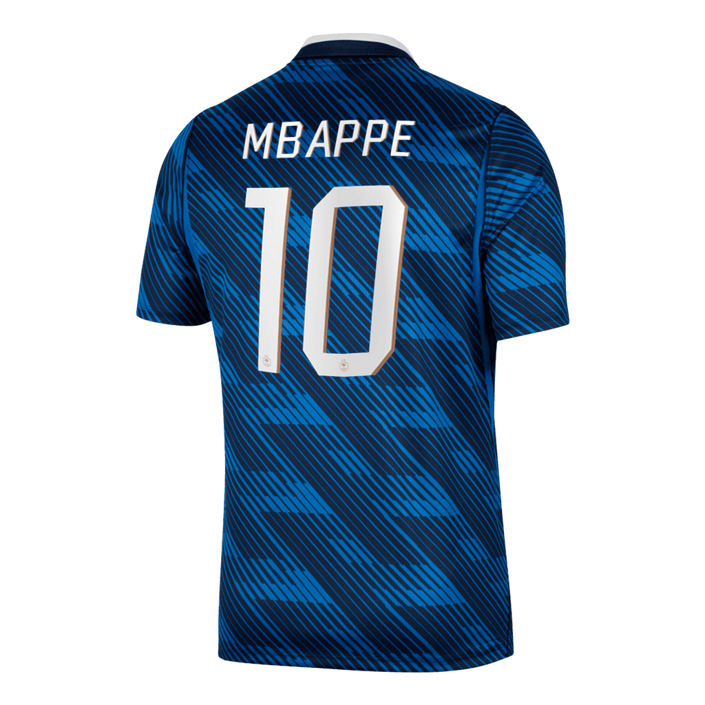 MBAPPE #10 France Home Soccer Jersey World Cup 2026 Blue Back