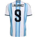 J.ÁLVAREZ #9 Argentina Home Jersey World Cup 2026 - [Super Replica] Front