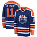 Men's Edmonton Oilers Mark Messier #11 Blue Breakaway Player Jerseys