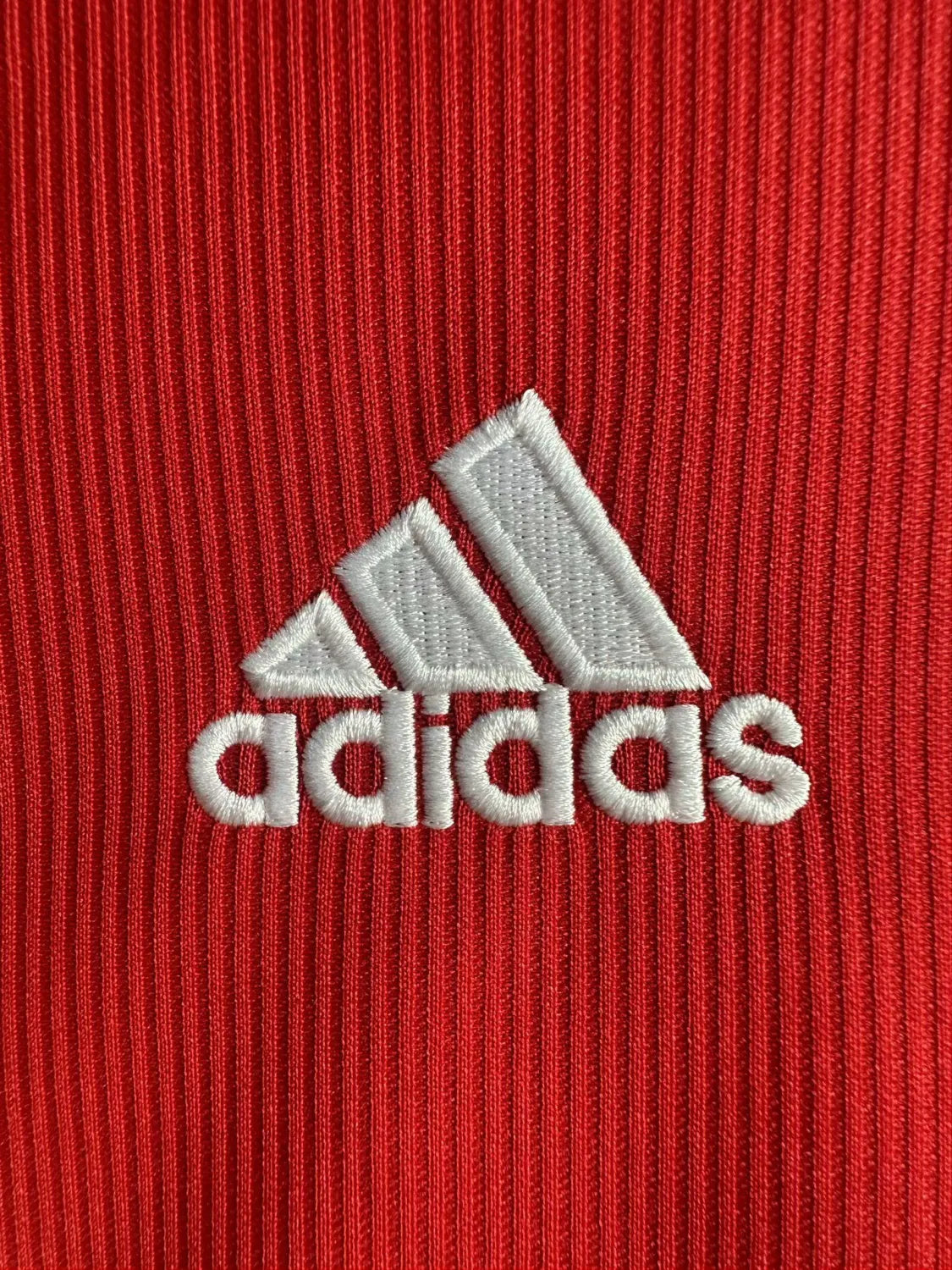 1998 CFA Red Retro Soccer Jersey Detail 4