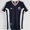 1998 Yugoslavia Home Blue Retro Soccer Jersey Front