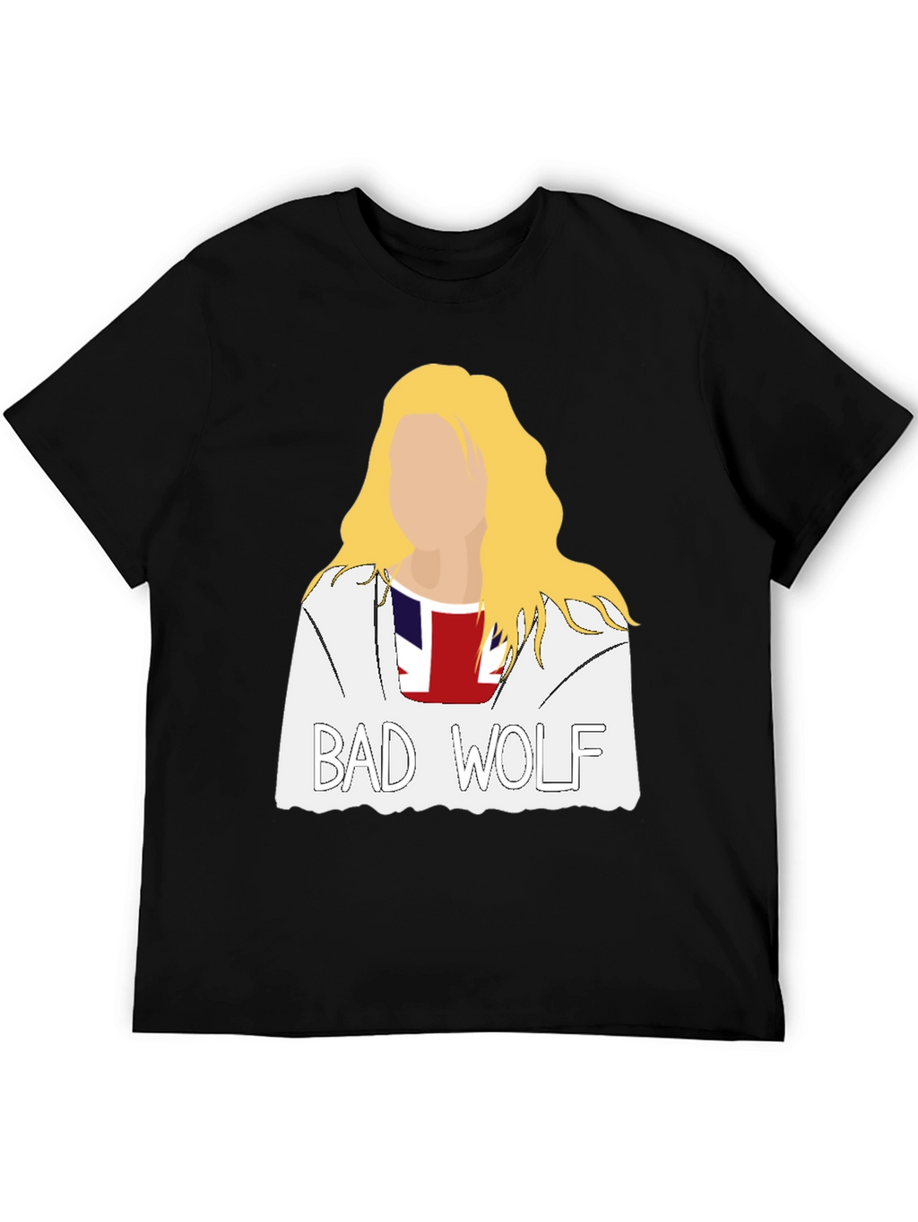 Bad Wolf Graphic Tee - Unique Fan Apparel