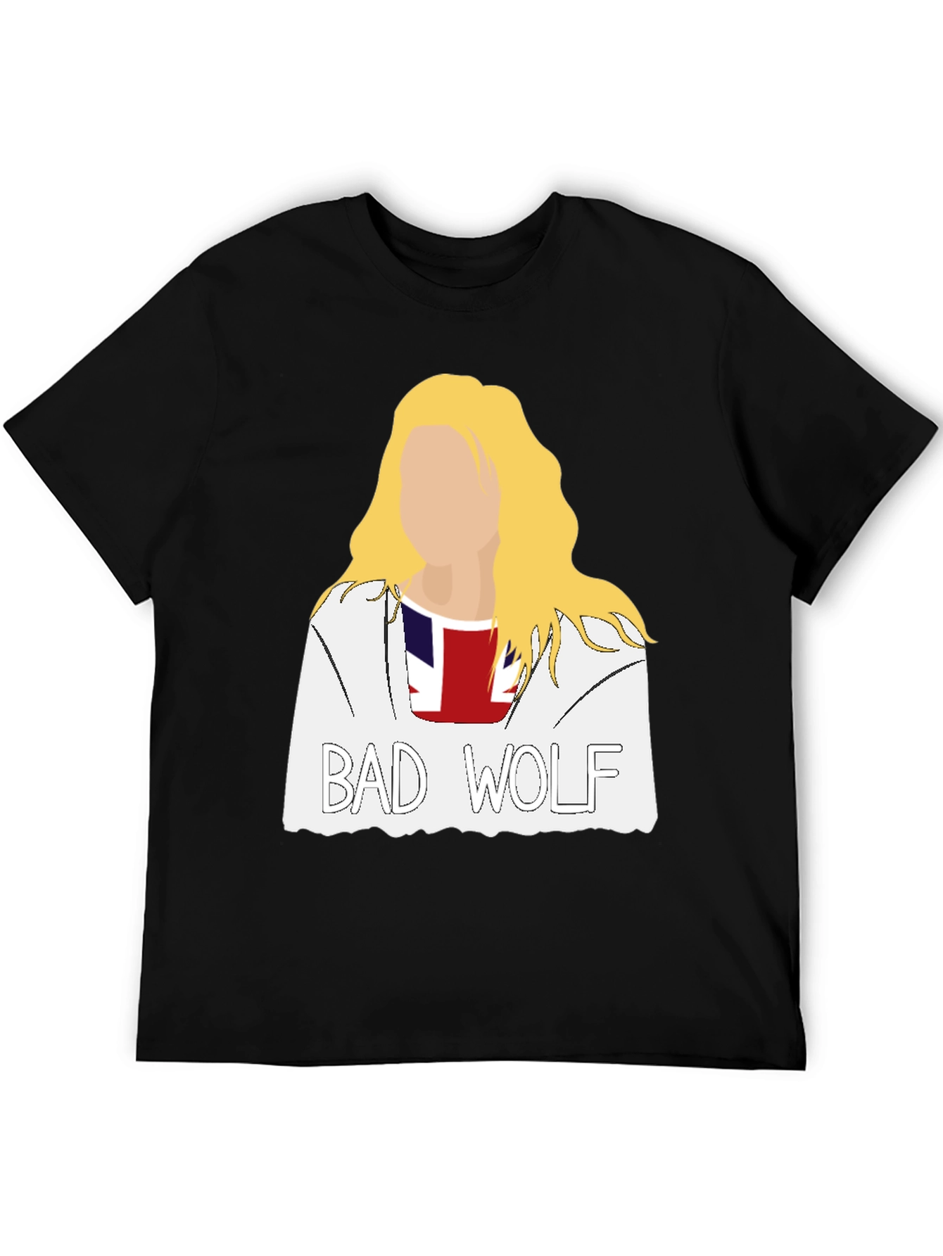 Bad Wolf Graphic Tee - Unique Fan Apparel