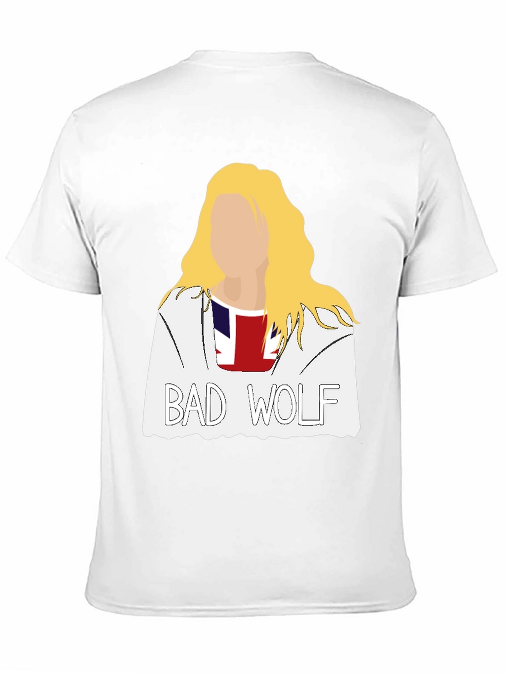 Bad Wolf Graphic Tee - Unique Fan Apparel