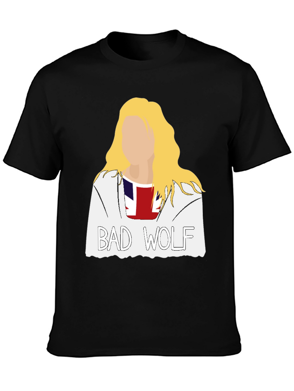 Bad Wolf Graphic Tee - Unique Fan Apparel