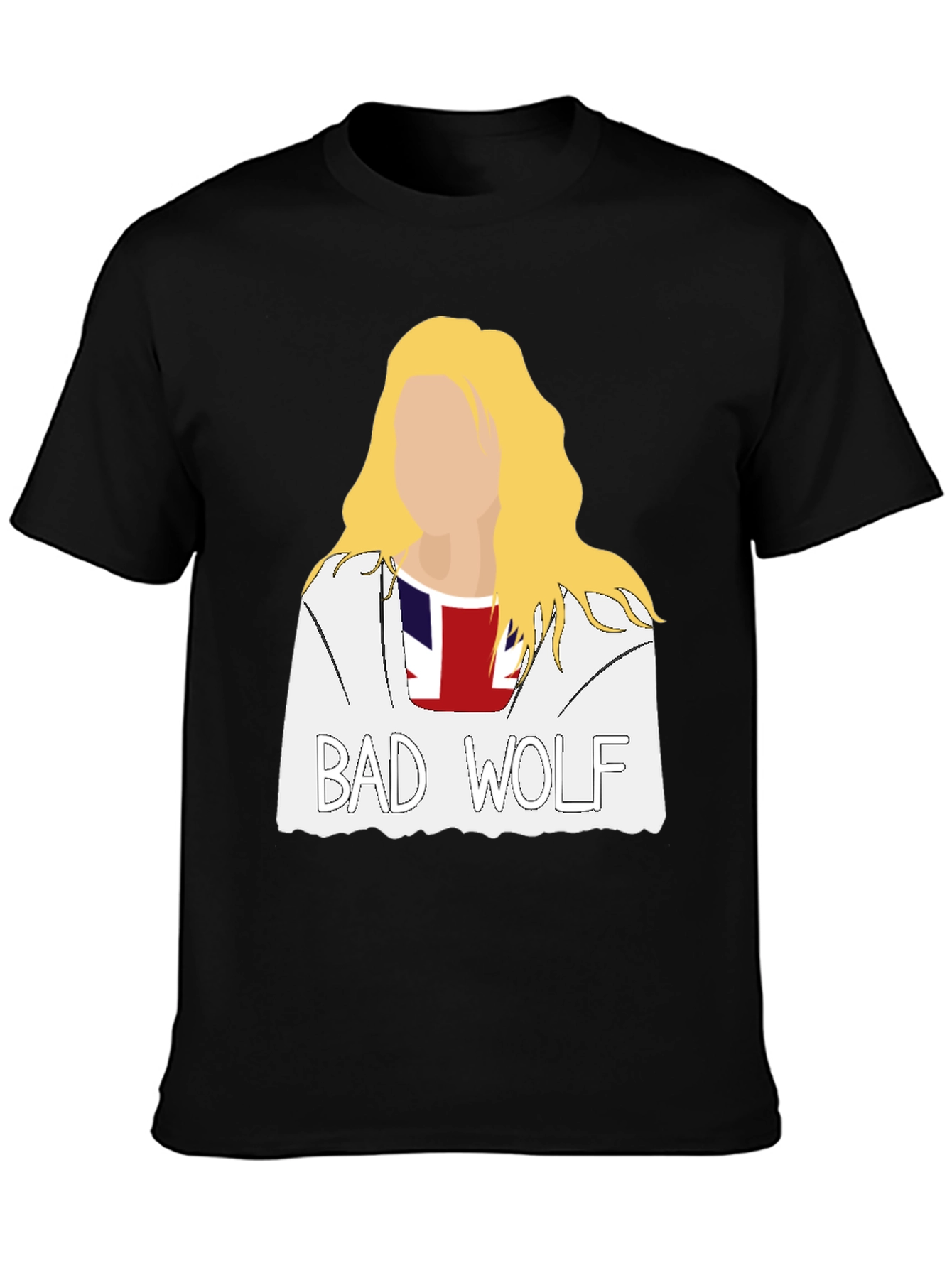 Bad Wolf Graphic Tee - Unique Fan Apparel