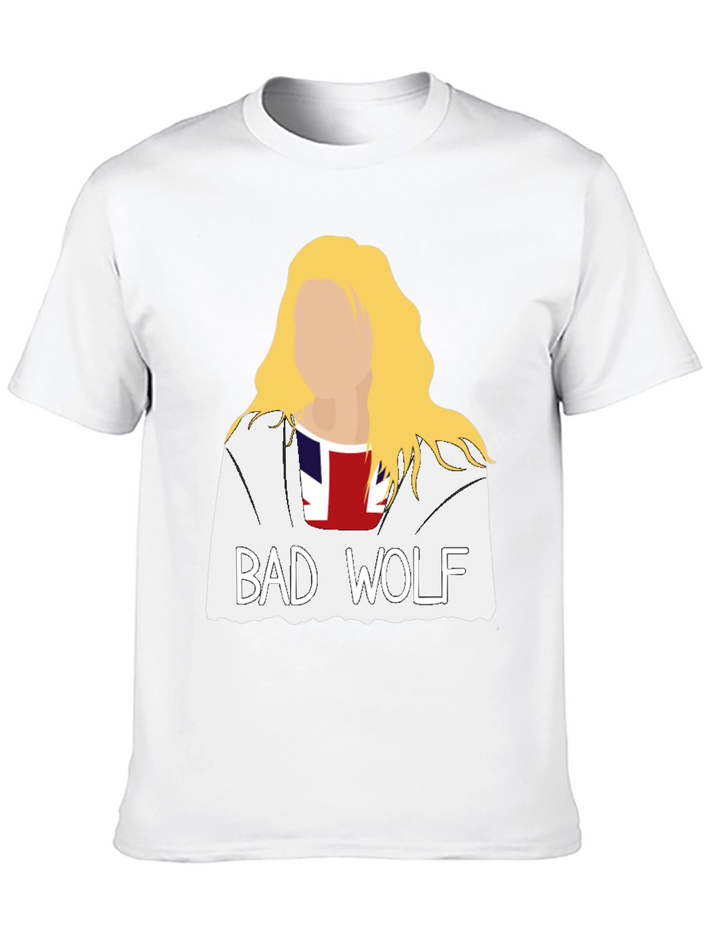 Bad Wolf Graphic Tee - Unique Fan Apparel