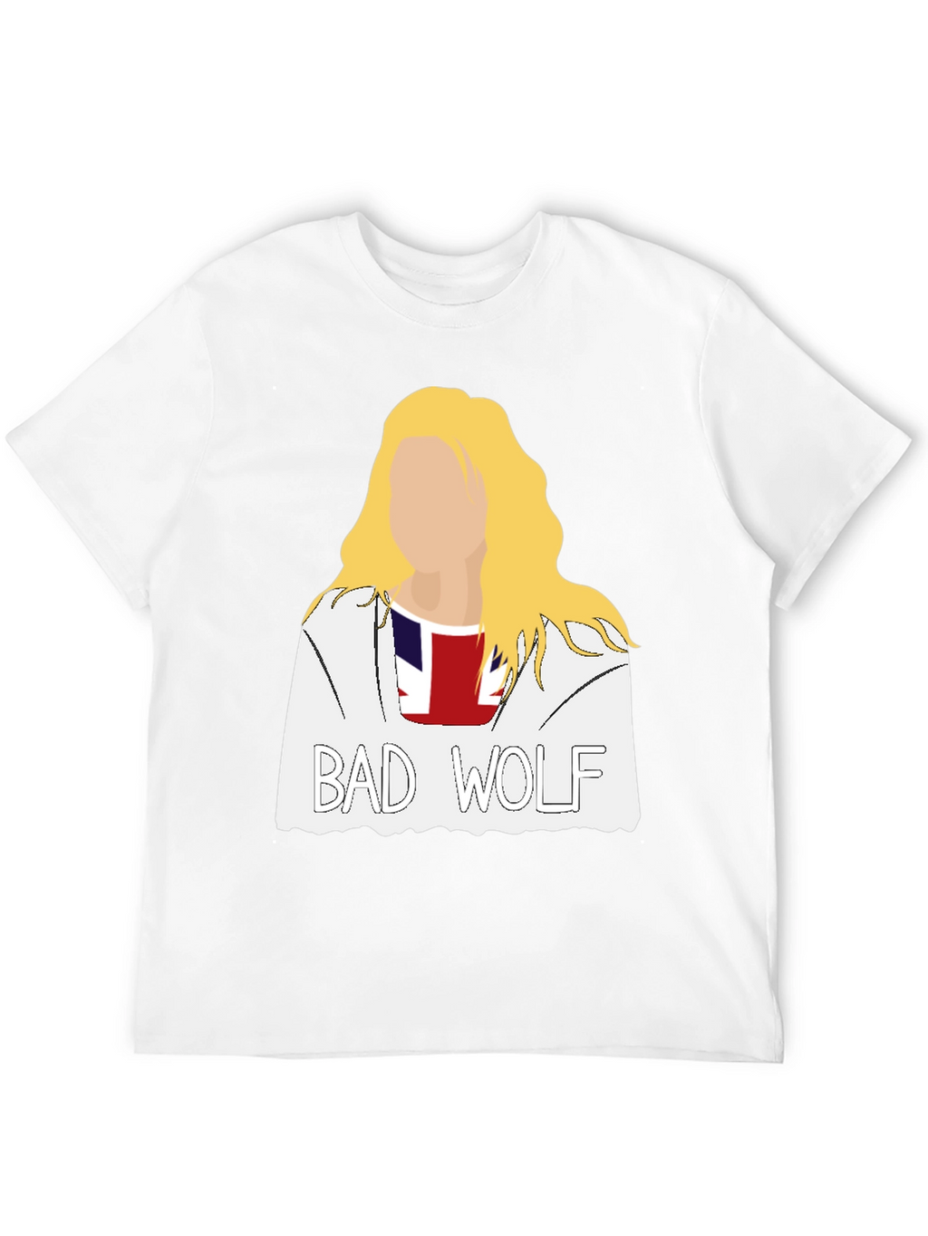Bad Wolf Graphic Tee - Unique Fan Apparel