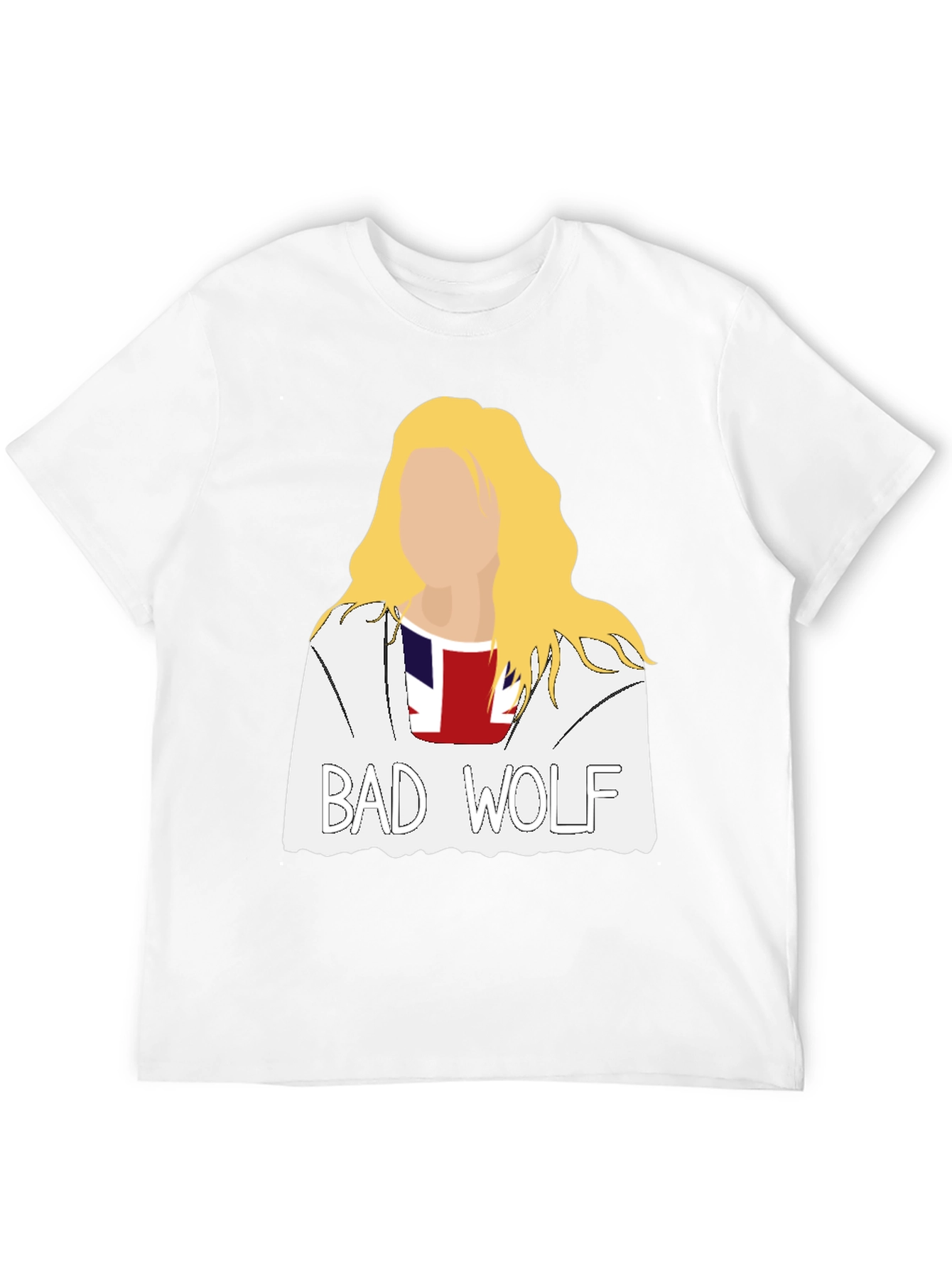 Bad Wolf Graphic Tee - Unique Fan Apparel