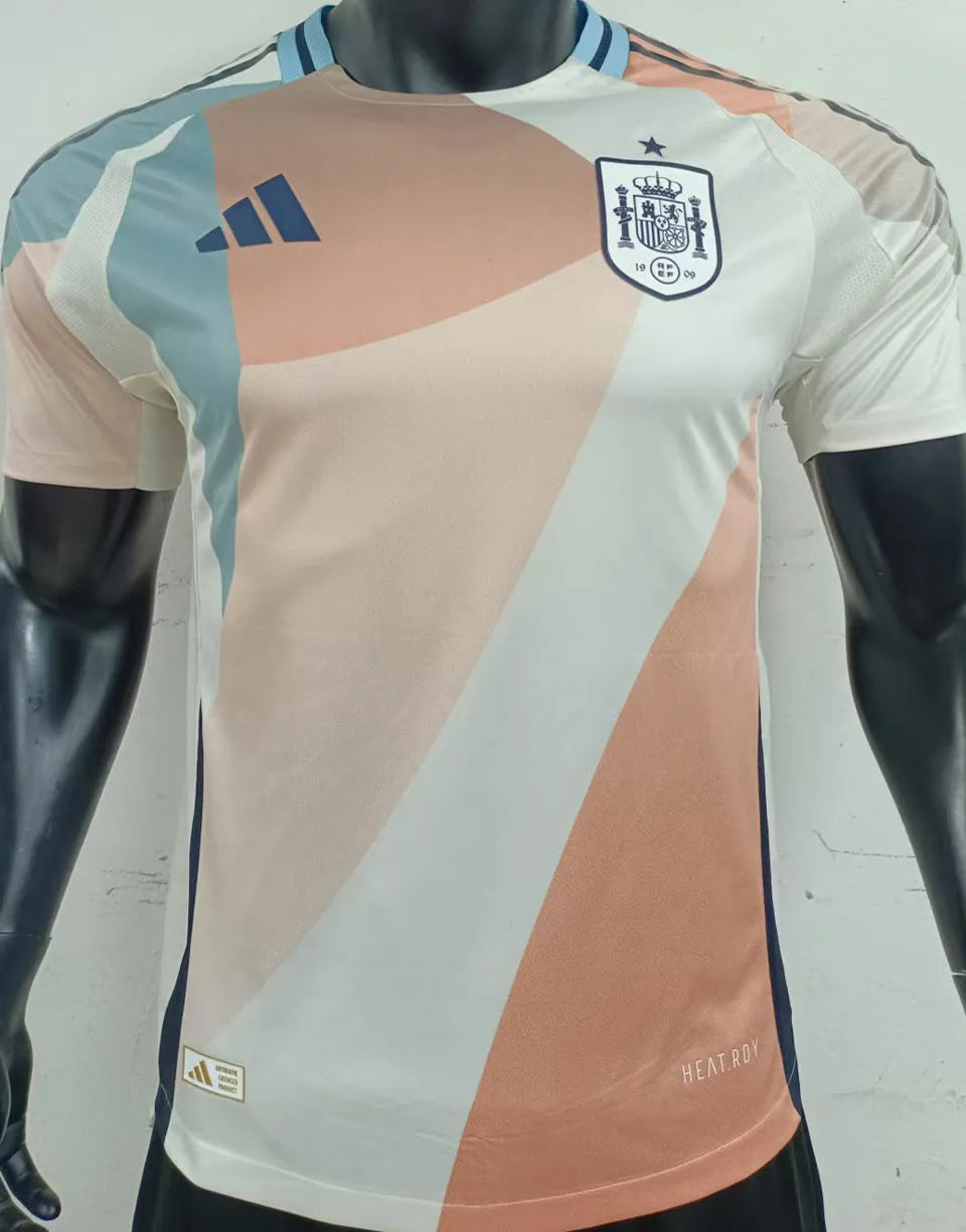 2025/26 Spain Away Player Version Soccer Jersey Front