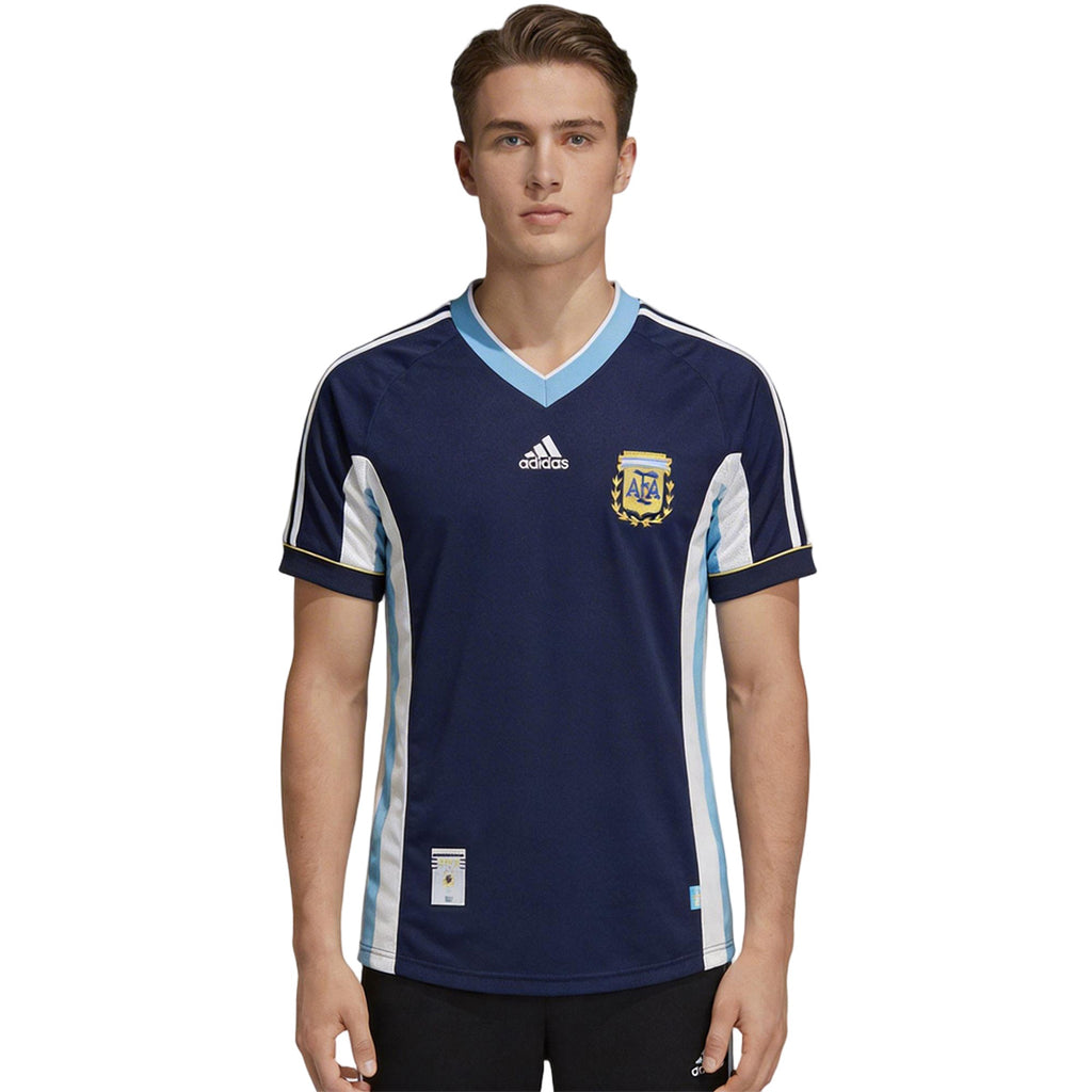 Retro Argentina Away Jersey World Cup 1998 Front