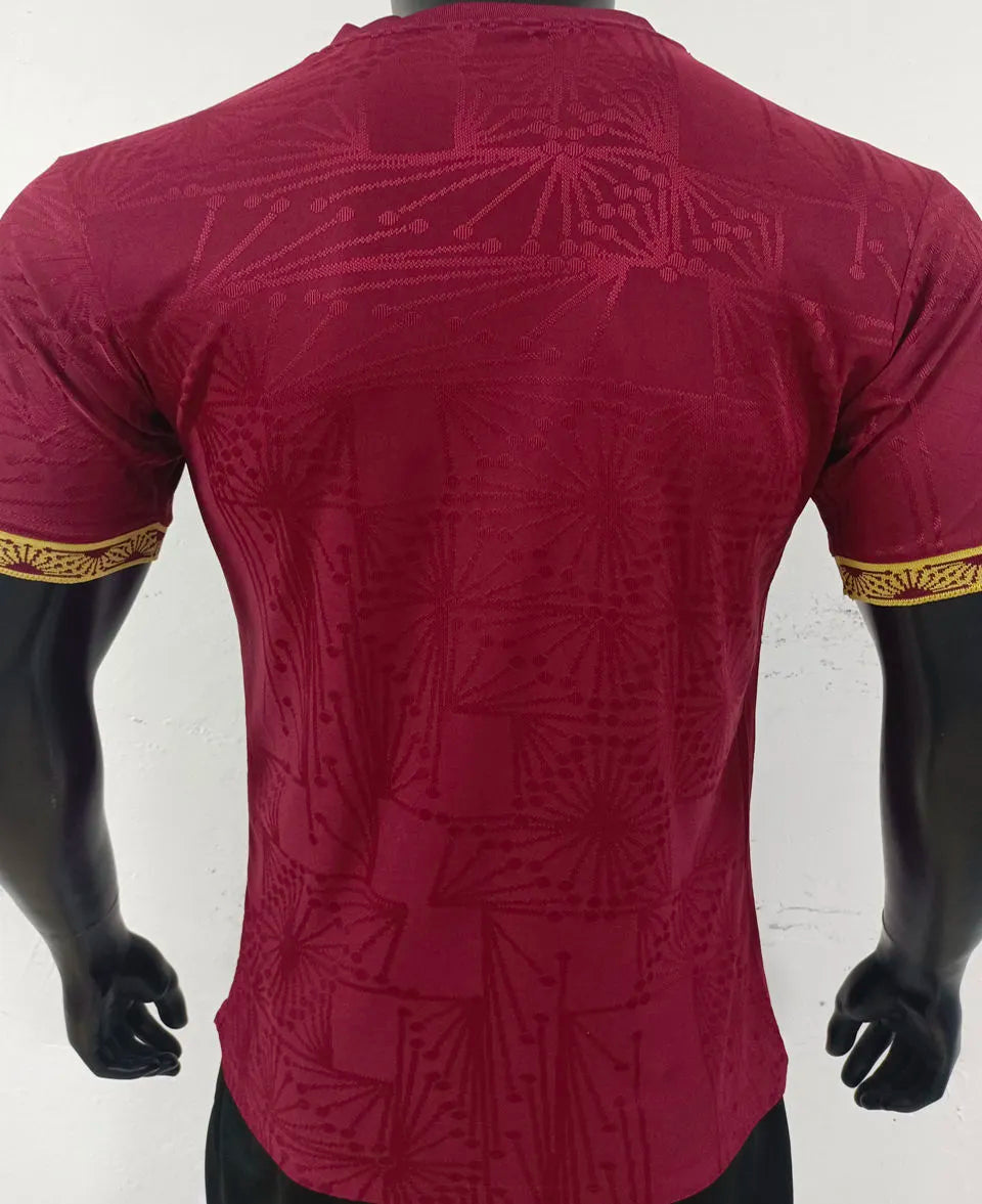 2025 Mexico Red Special Edition Player Version Soccer Jersey Back