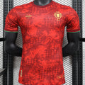 2025 Portugal Special Edition Red Player Version Soccer Jersey Front