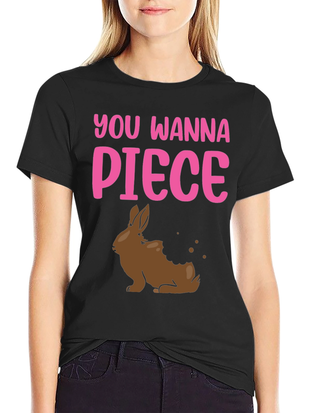 You Wanna Piece Easter Bunny T-Shirt