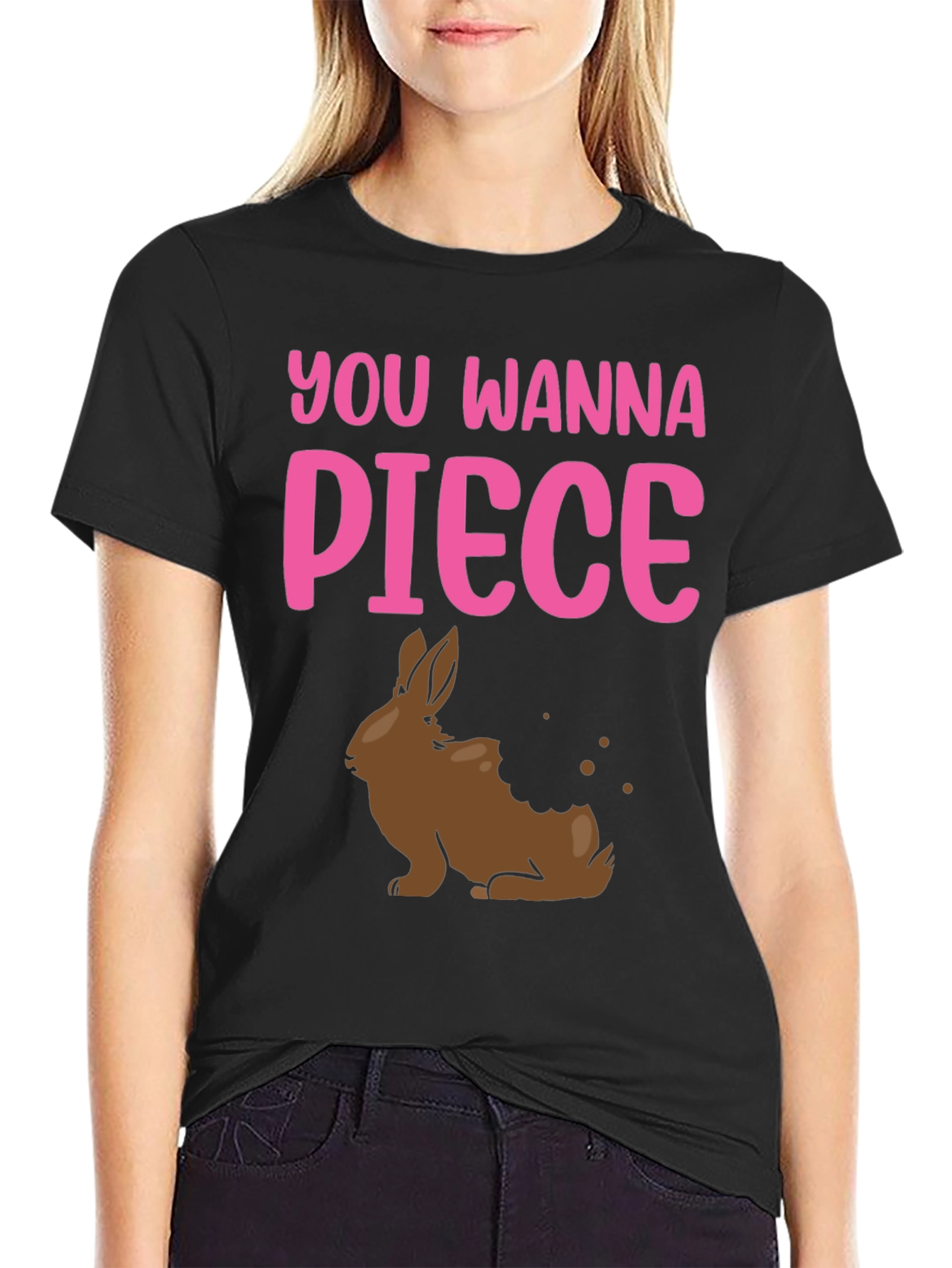 You Wanna Piece Easter Bunny T-Shirt