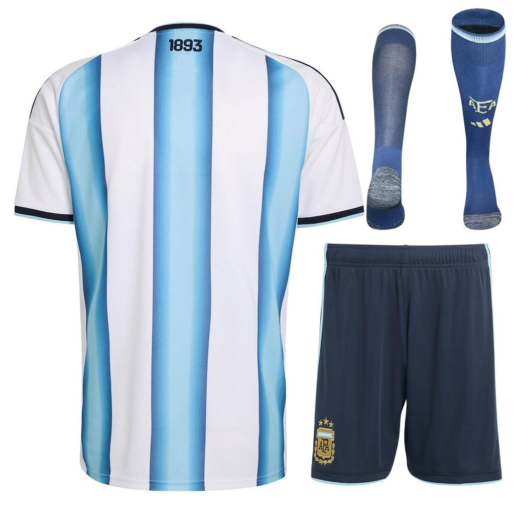 Argentina Home Jersey Full Kit World Cup 2026 - [Super Replica] Back