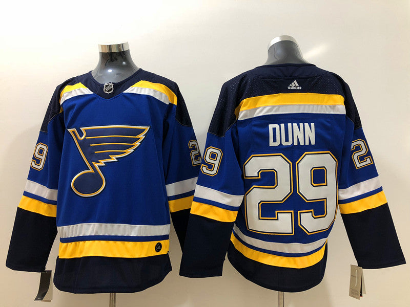 Men's St. Louis Blues Vince Dunn #29 Blue Home Breakaway Player Jerseys