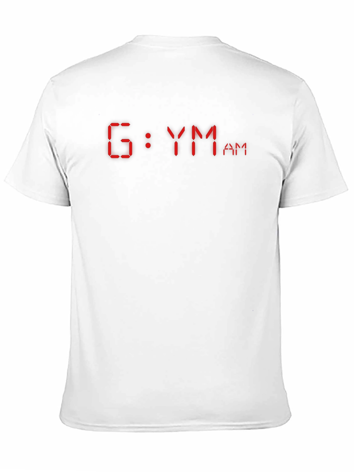 GYM AM T-Shirt - Novelty Fitness Apparel