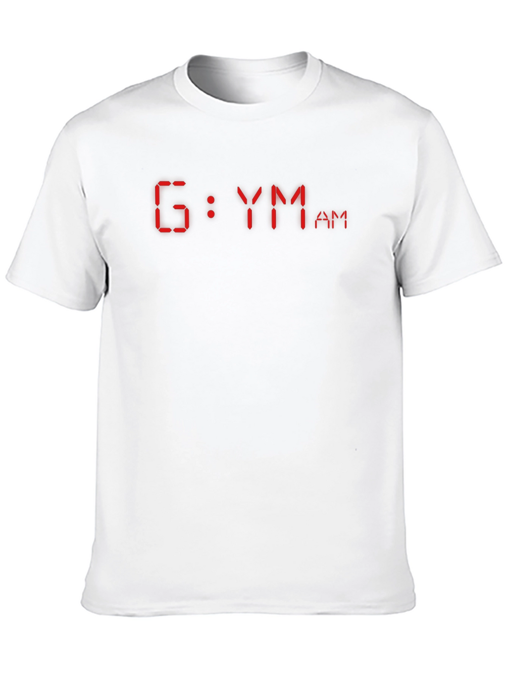 GYM AM T-Shirt - Novelty Fitness Apparel