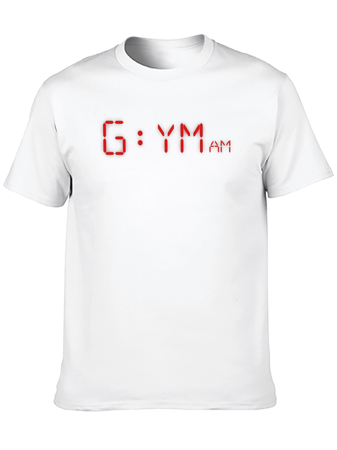 GYM AM T-Shirt - Novelty Fitness Apparel