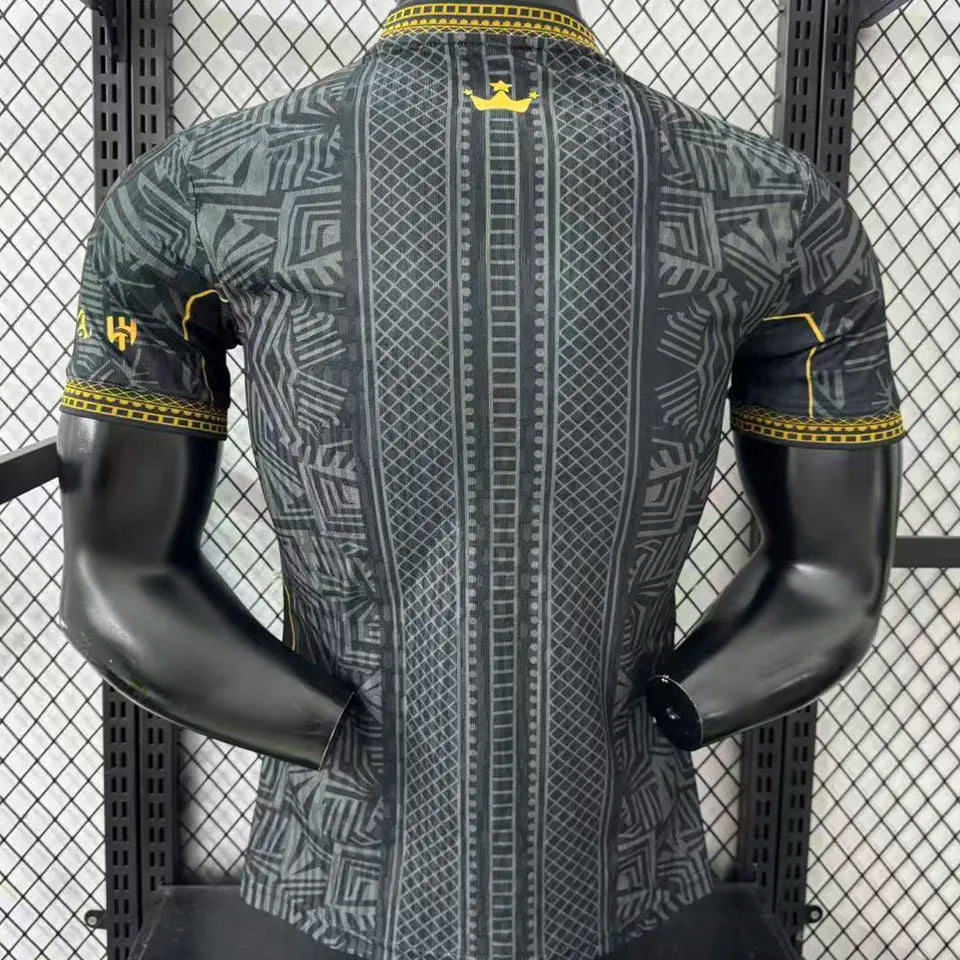 2026 Brazil Special Edition Black Player Version Soccer Jersey Back