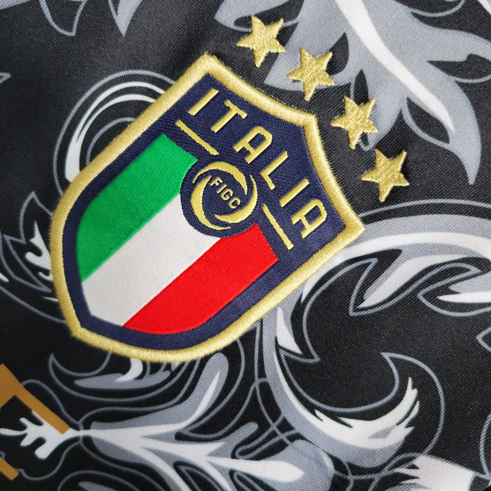 2022 Italy VERSACE Special Edition Fans Jersey Detail 2