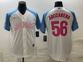 Men's 2023 World Baseball Classic #56 Randy Arozarena Mexico Jerseys White