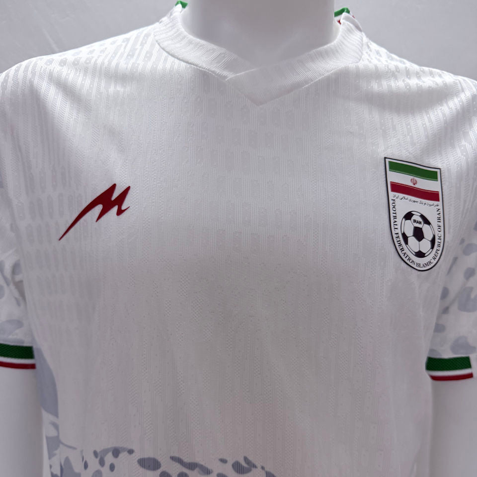 2026/27 Iran Home White Player Version Soccer Jersey Item NO.: 2153924 Back