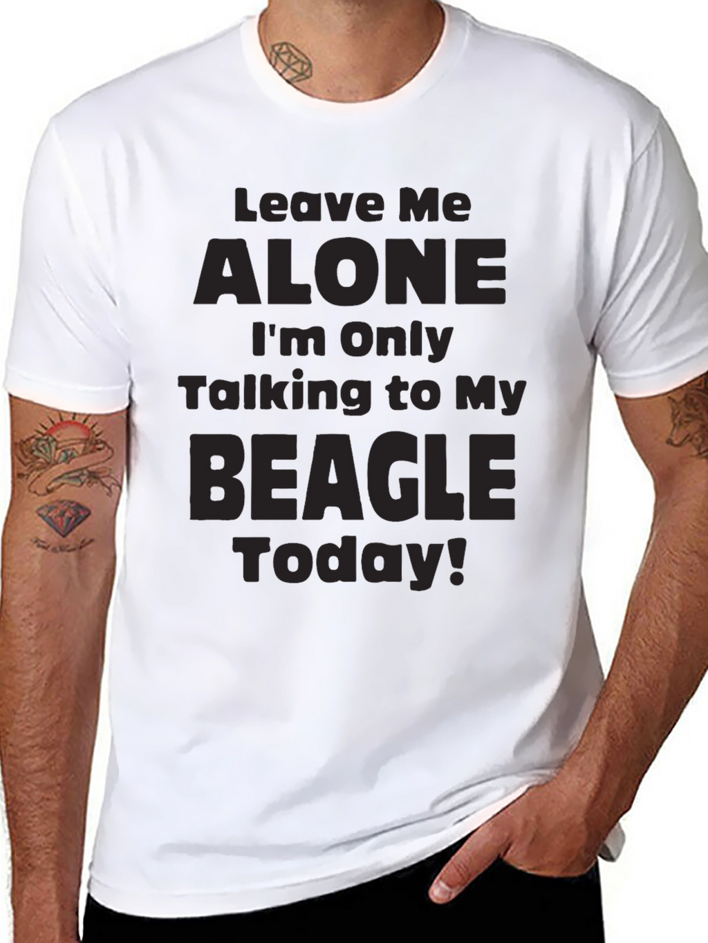 Leave Me Alone Beagle T-Shirt