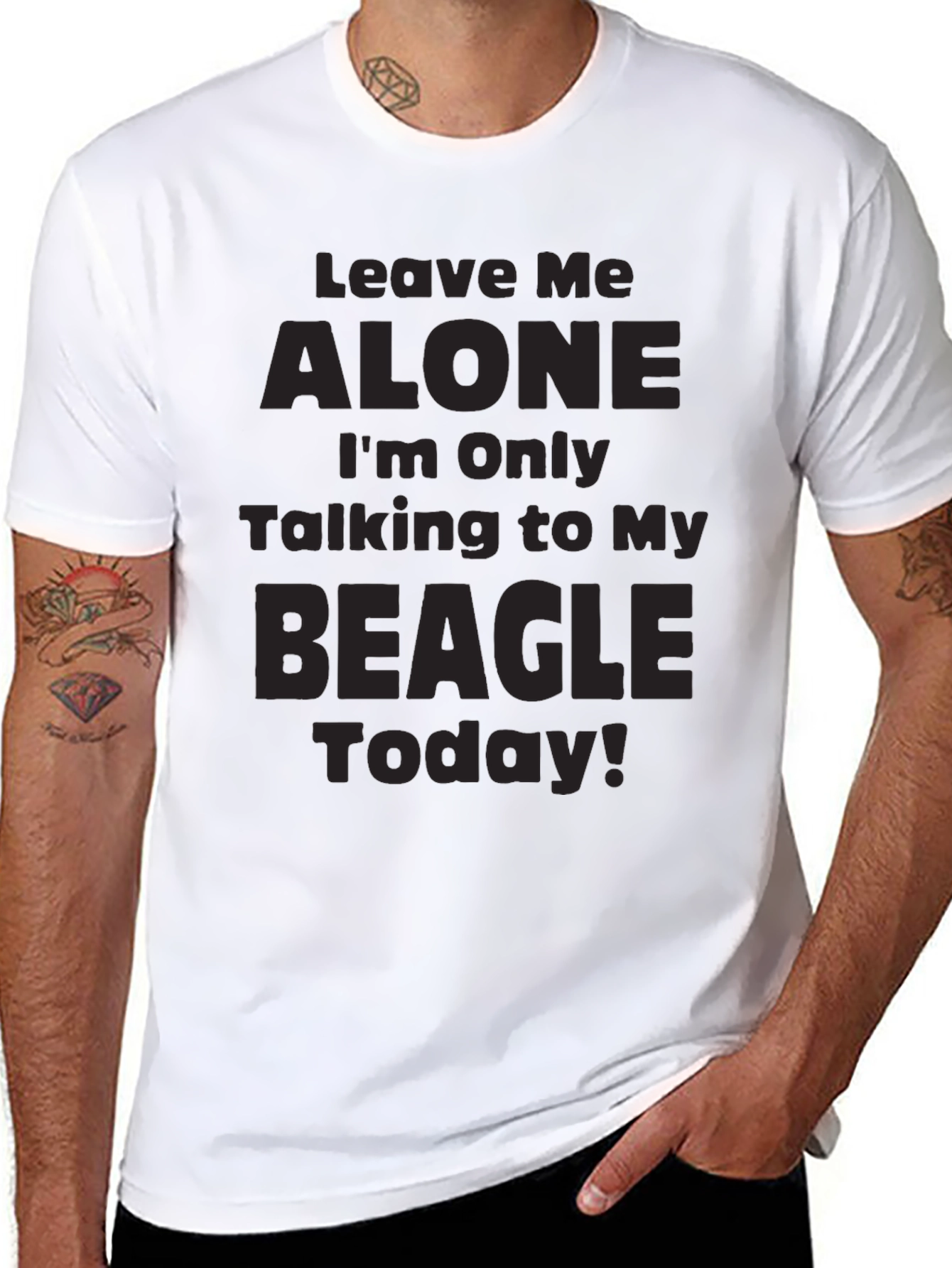 Leave Me Alone Beagle T-Shirt