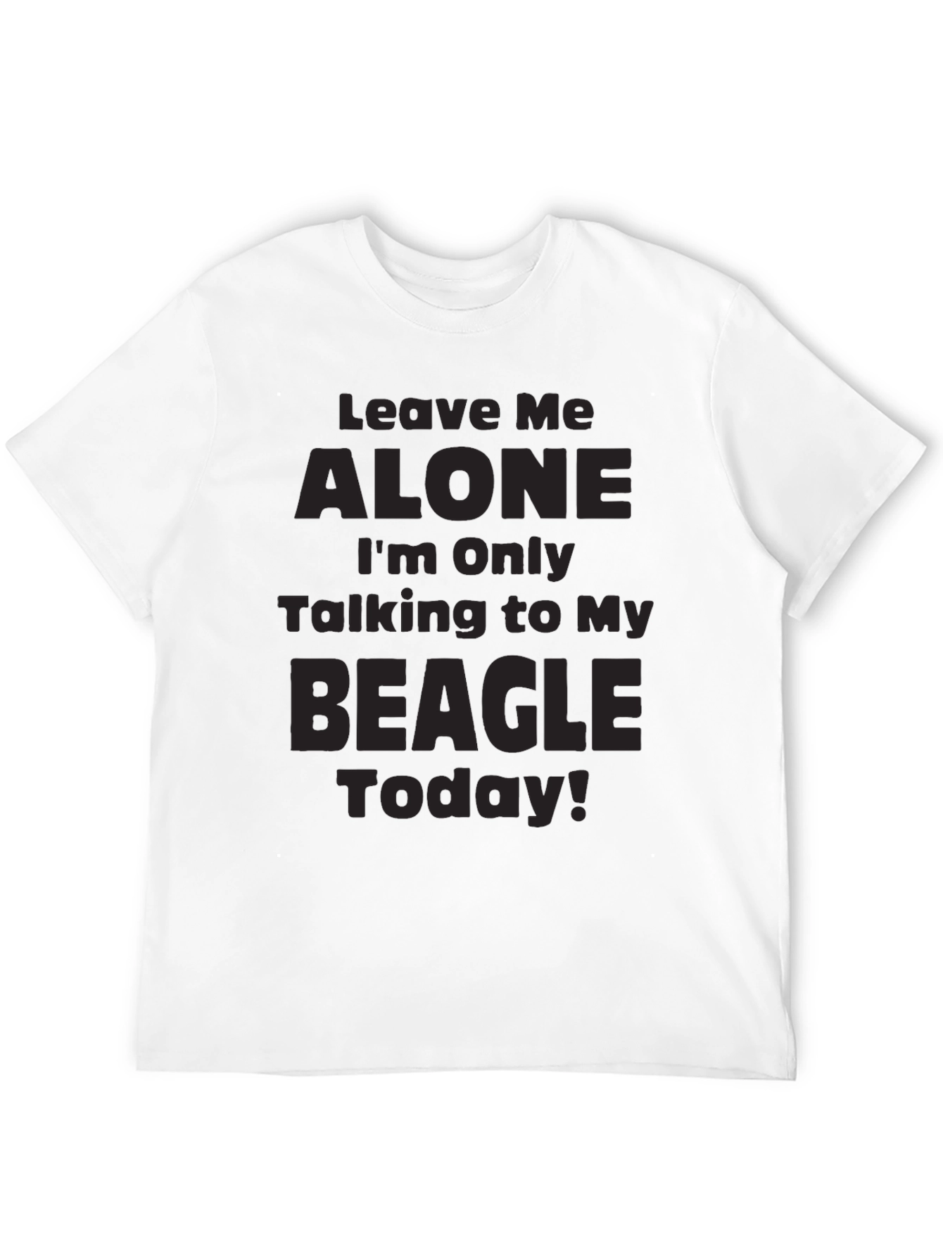 Leave Me Alone Beagle T-Shirt