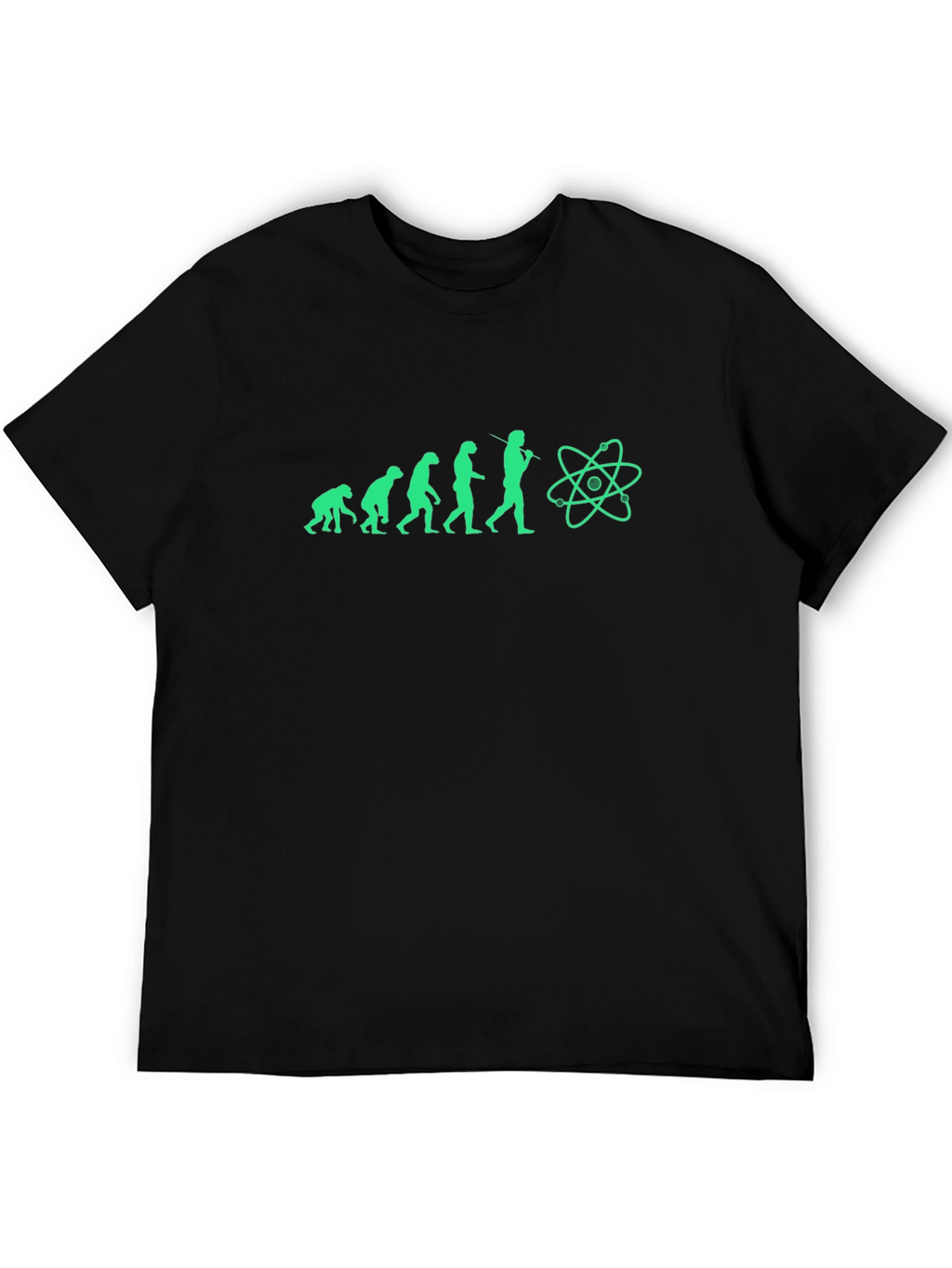 Evolution of Science Black T-Shirt