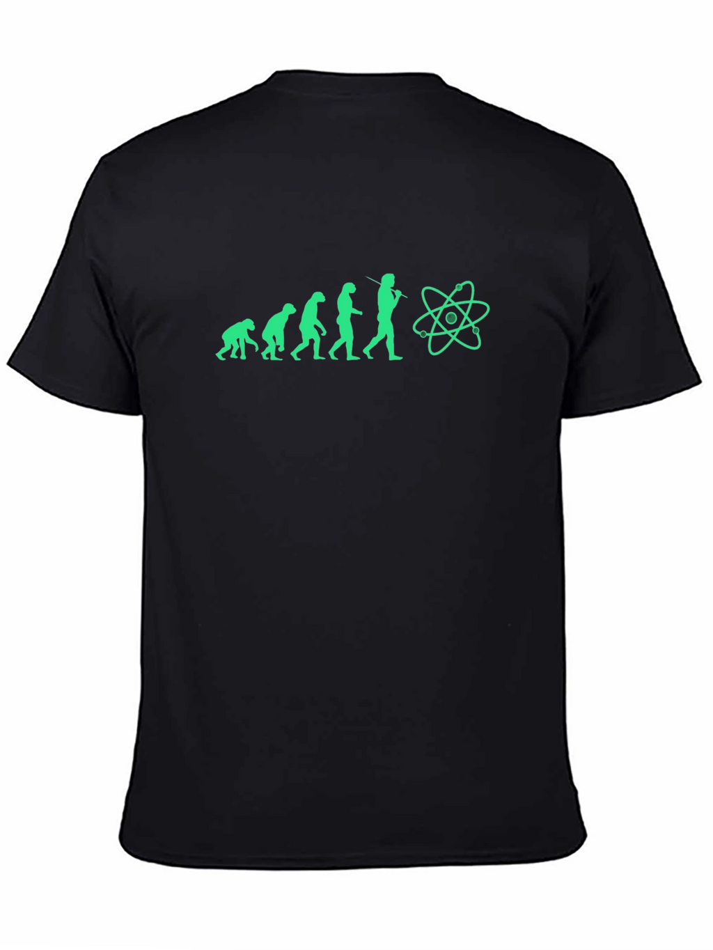 Evolution of Science Black T-Shirt