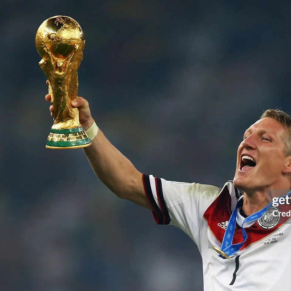 2014 Germany Home White Retro Fans Soccer Jersey 3 Start 三星 Detail 3