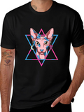 Sphynx Cat Graphic Tee