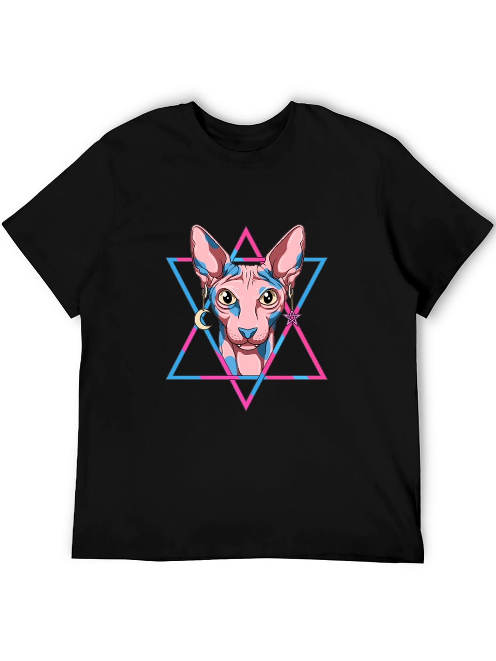 Sphynx Cat Graphic Tee