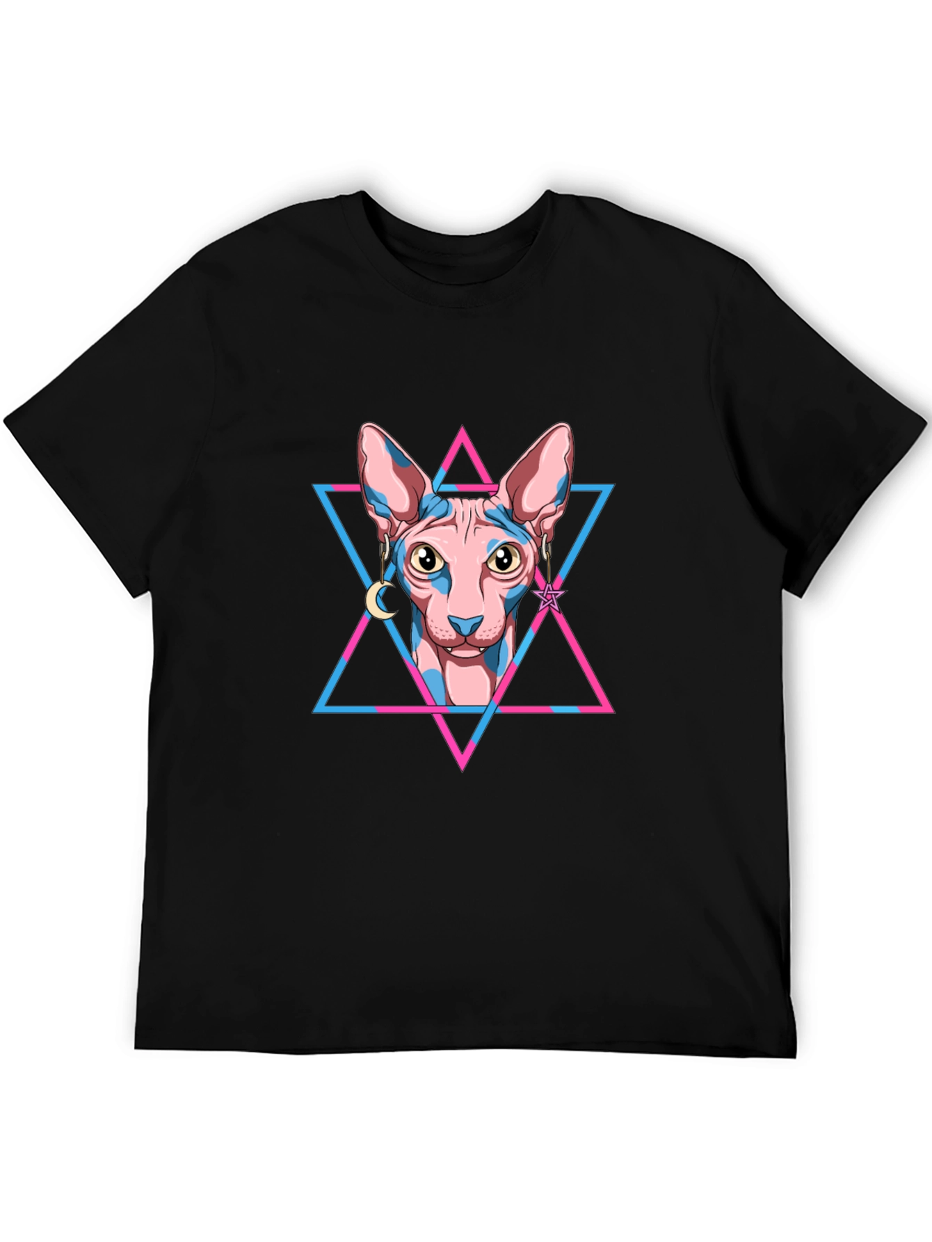 Sphynx Cat Graphic Tee