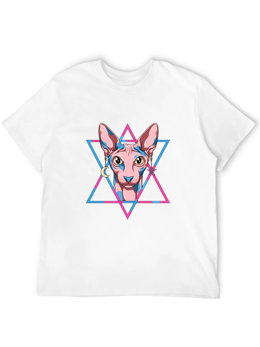 Sphynx Cat Graphic Tee