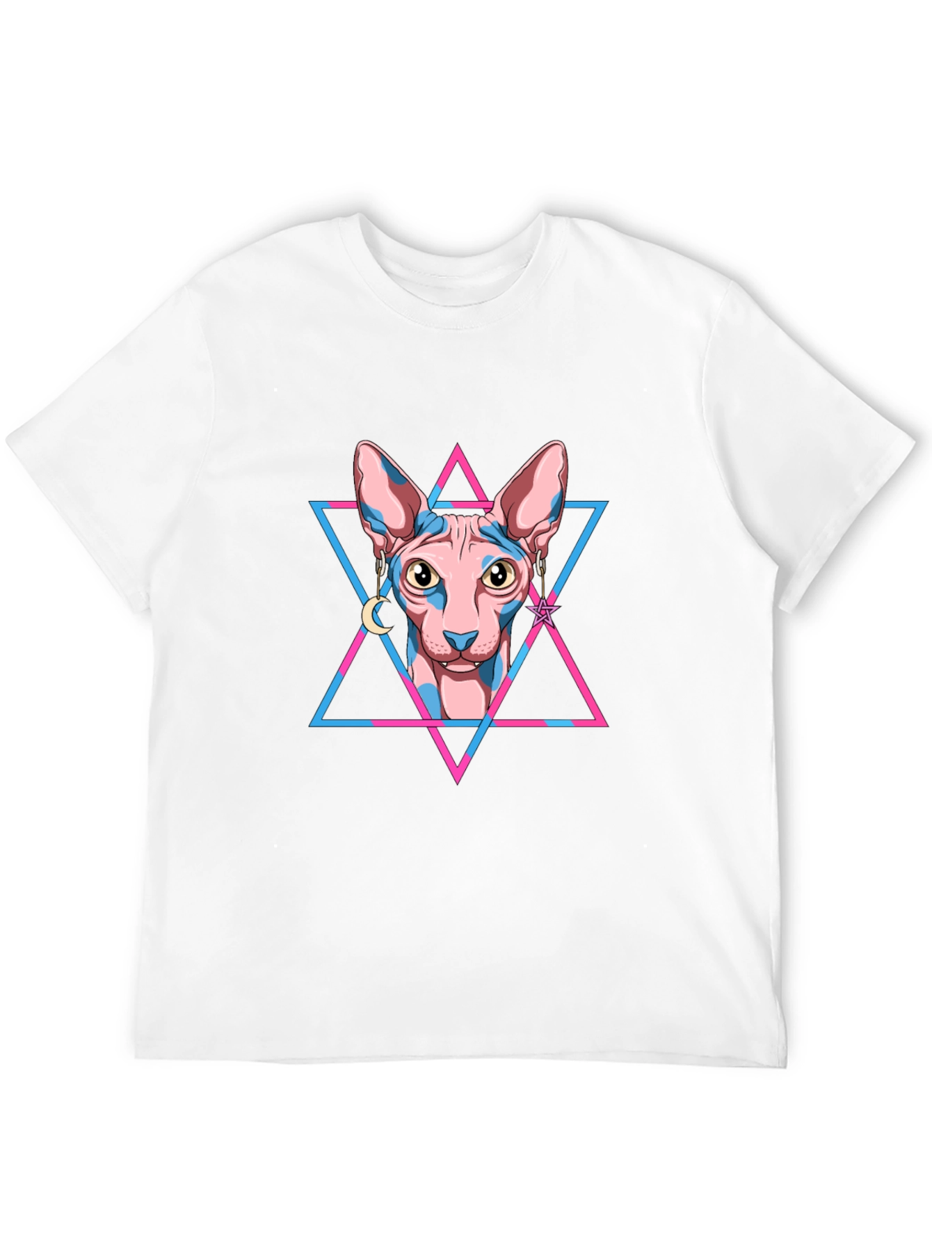 Sphynx Cat Graphic Tee