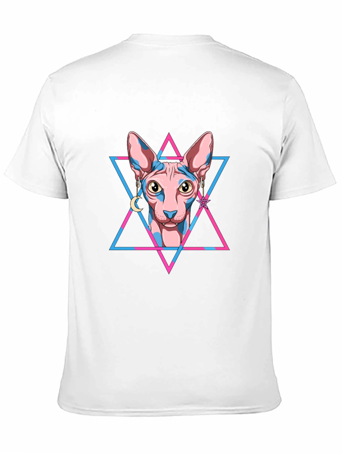 Sphynx Cat Graphic Tee