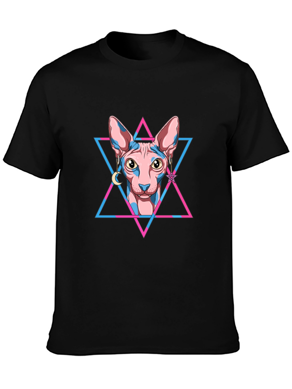 Sphynx Cat Graphic Tee