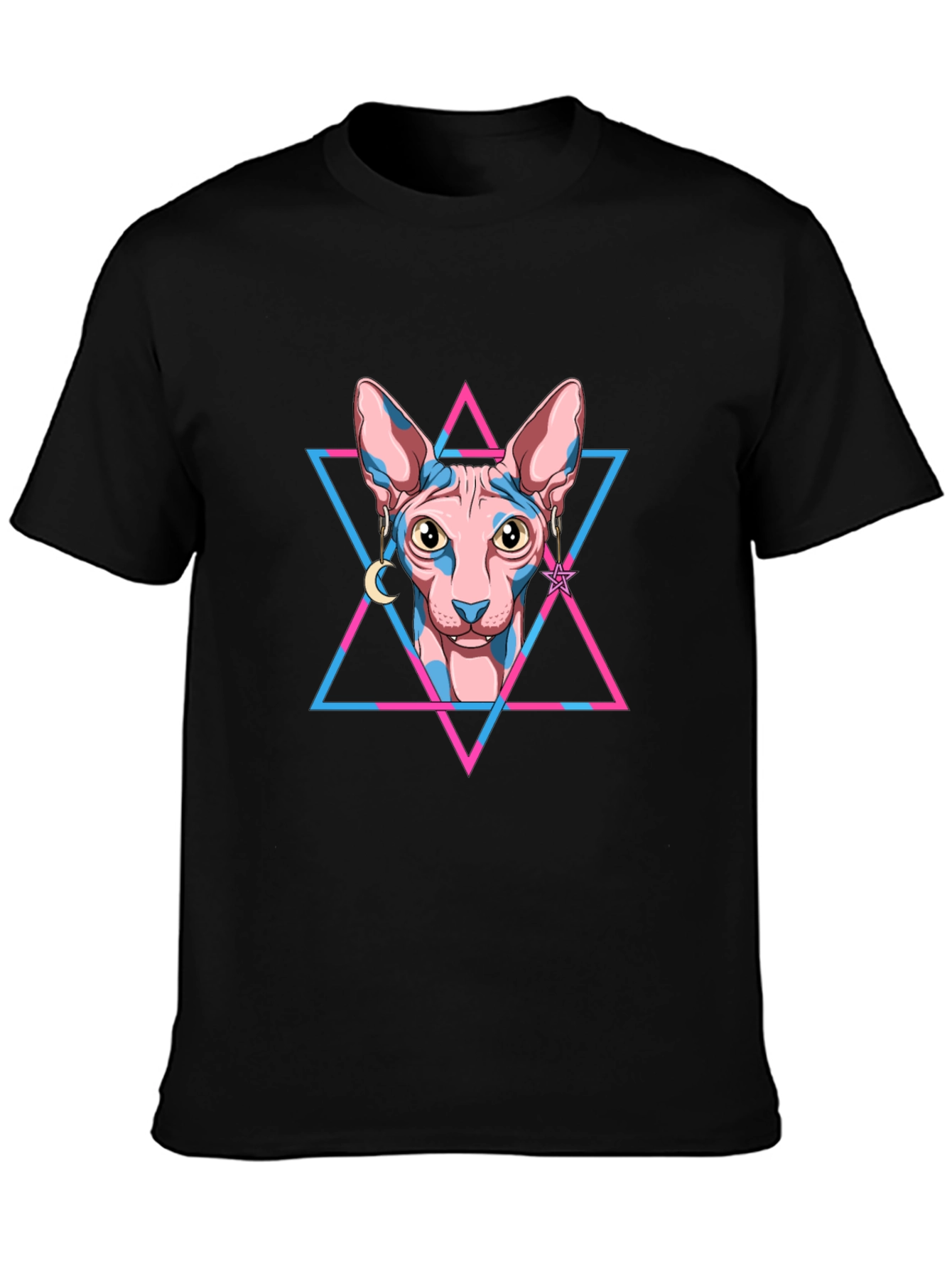 Sphynx Cat Graphic Tee