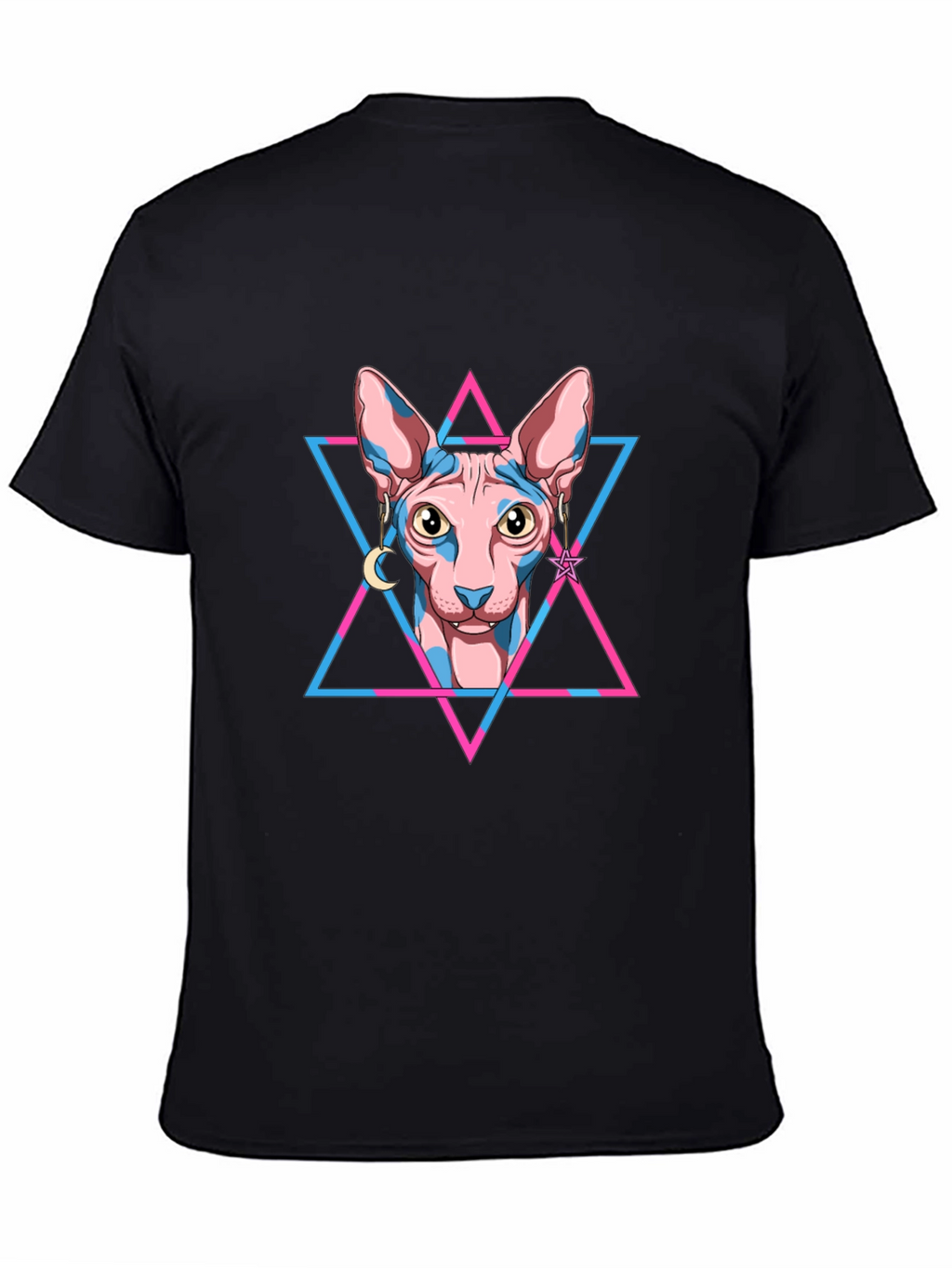 Sphynx Cat Graphic Tee