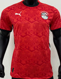 2025 Egypt Home Red Player Version Soccer Jersey Front