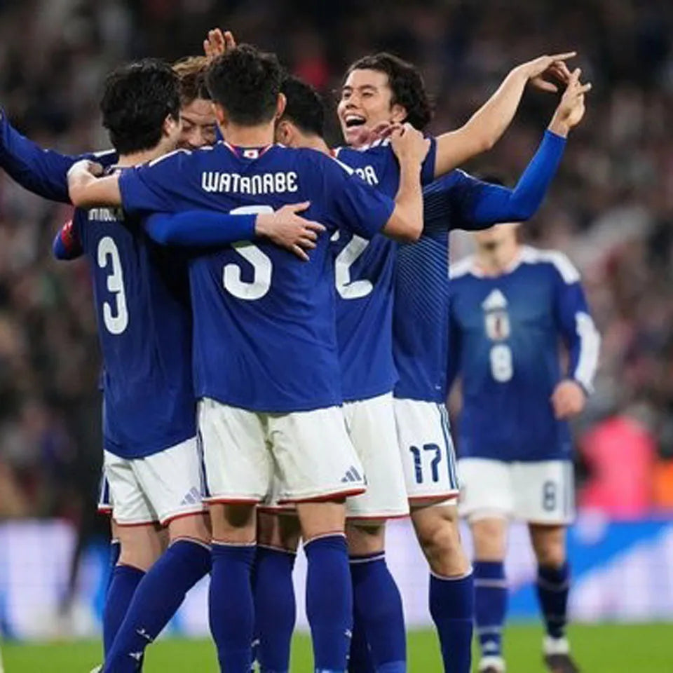 2026/27 Japan 1:1 Quality Home Blue Fans Soccer Jersey (Have Right Patch 有右臂章 白底黑字） Detail 3