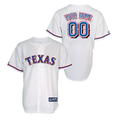 Men's Texas Rangers Custom Authentic Game Jerseys White
