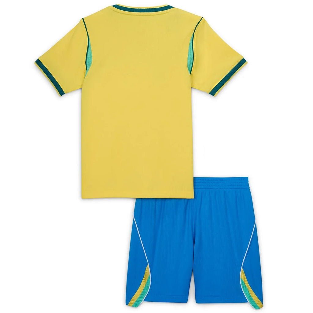 Kids Brazil Home Jersey Kit World Cup 2026 Image 4
